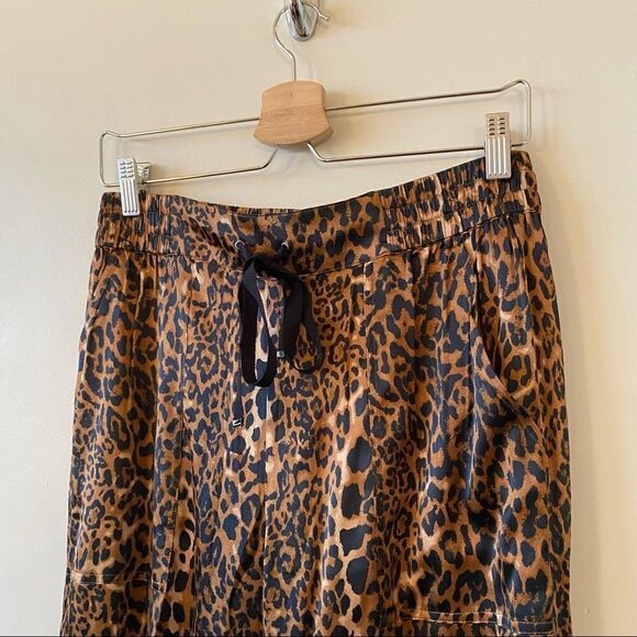 Cami NYC-“ZOE” Animal Silk High Rise Printed Joggers (Small) - Picture 5 of 13